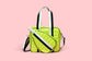 Sporty Pickleball Bag in Neon Yellow